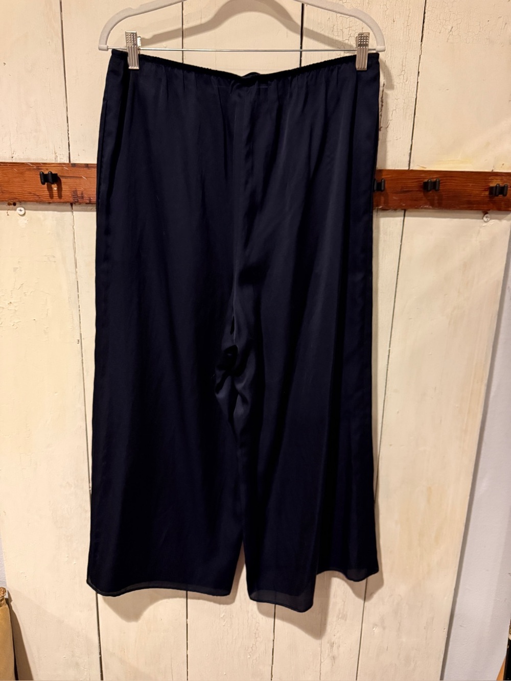 Vince silk wide leg pants